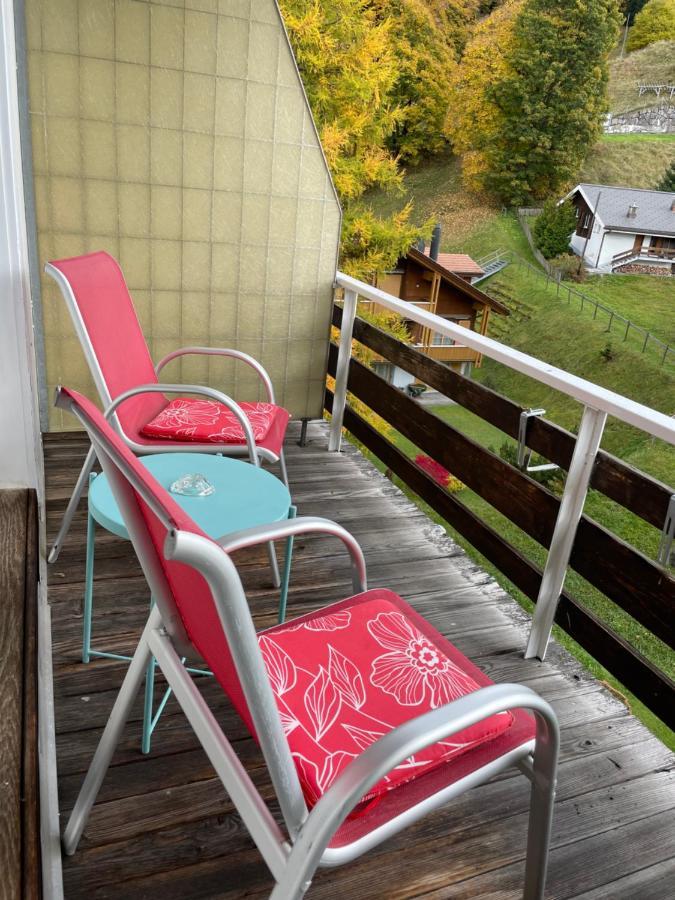 Apartment With Great View At Residence Brunner Wengen Extérieur photo